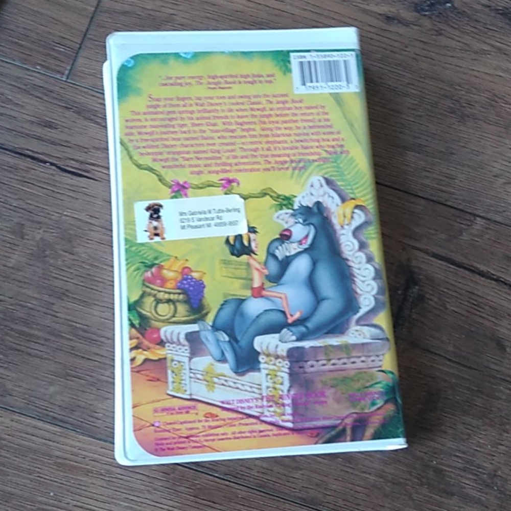 Disney Jungle Book VHS in great condition - Picture 2 of 4